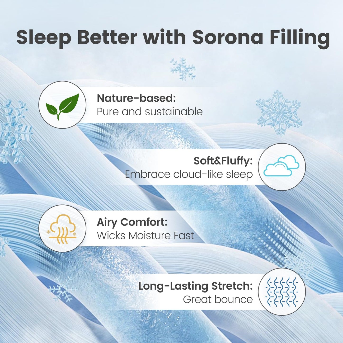 Cozy Bliss Cooling Comforter King Size, Double-Sided Cooling Blanket for Hot Sleepers and Night Sweats, Q-Max 0.4 Breathable Summer Comforter Quilt, Lightweight Soft Silky Smooth, Cool Grey